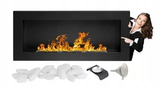 Závesný biokrb Biokrby GMT 90 x 40 x 12 cm čierna